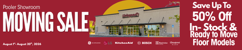 Pooler Showroom Moving Sale - Save up to 50% Off - In Stock and Ready to Move Models