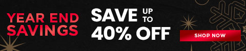 Year End Savings - Save up to 40% OFF - shop now