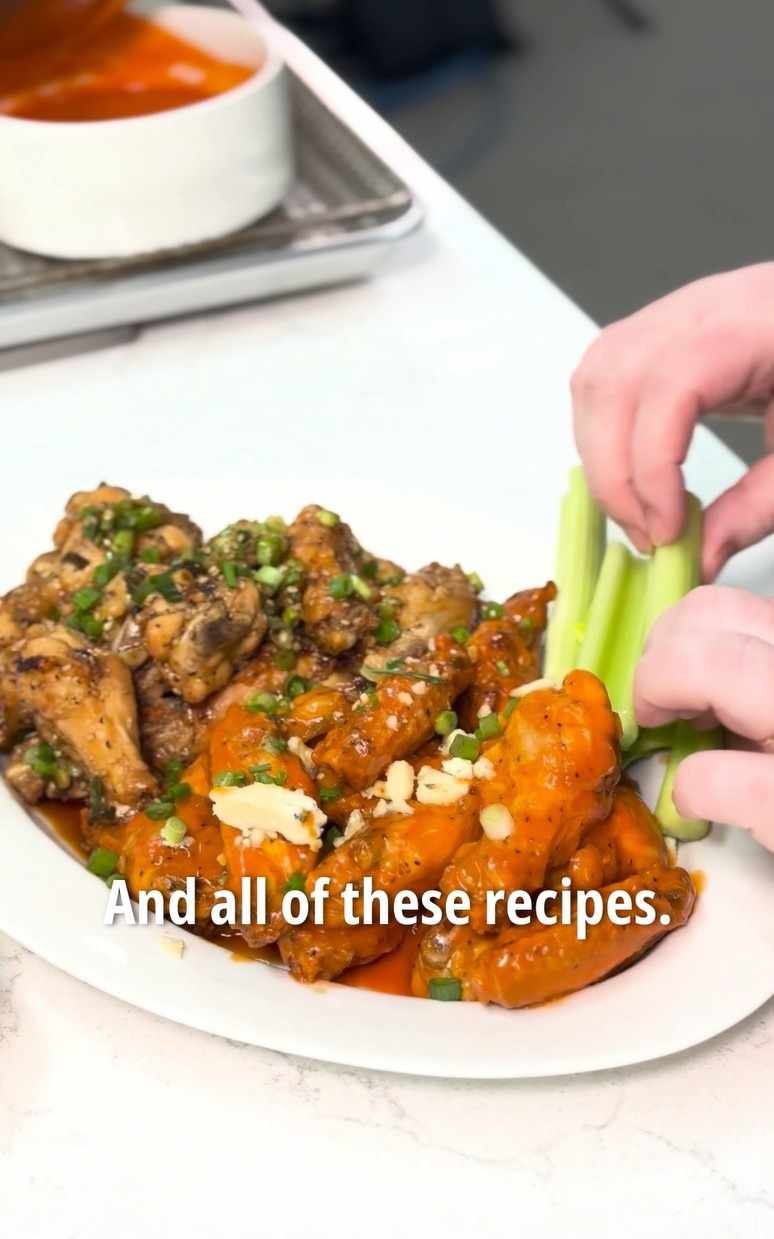 Chicken Wings at Home with Chef Danielle Kartes and Frigidaire Gallery