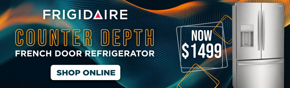 Frigidaire Counter Depth French Door Refrigerator Now $1499 - Shop Now