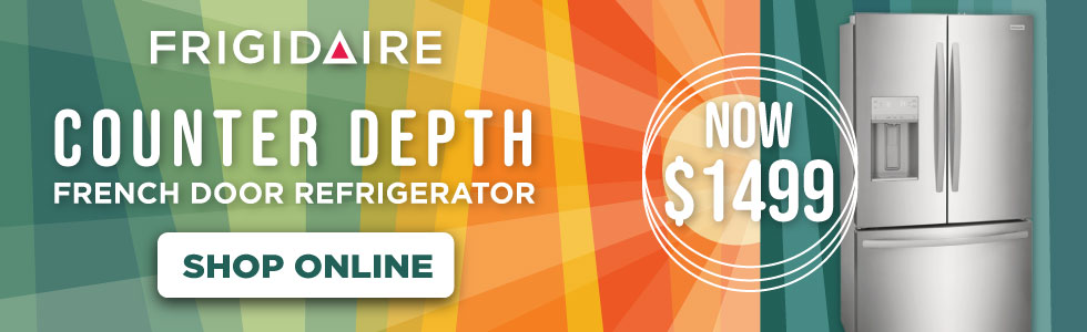 Frigidaire Counter Depth French Door Refrigerator Now $1499 - Shop Now