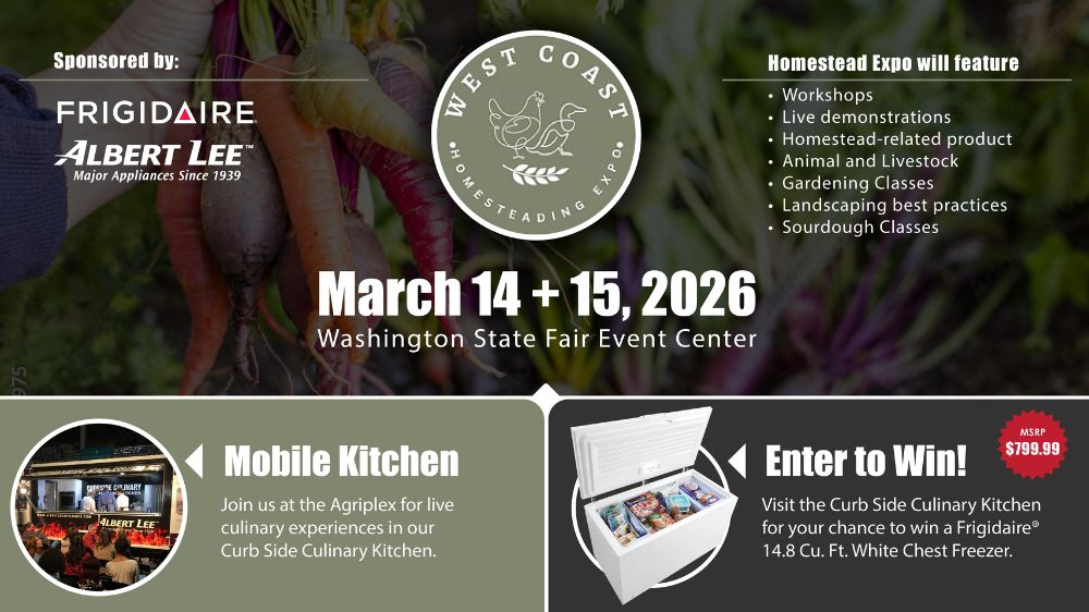 Homesteading Expo - Sponsored by Albert Lee Appliance and Frigidaire