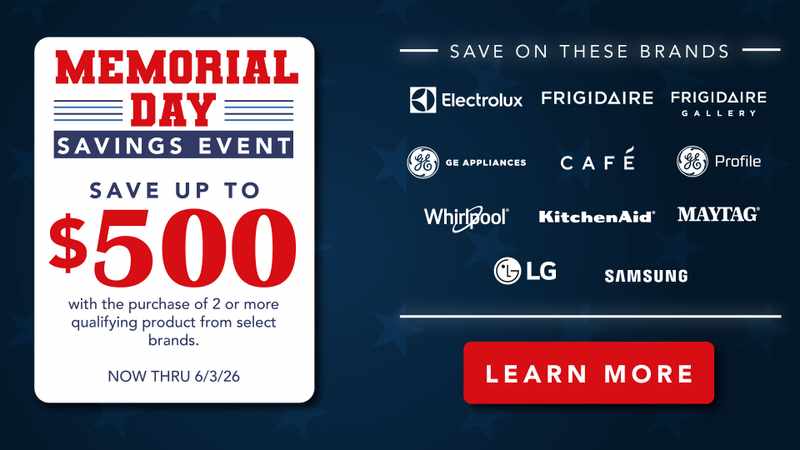 Albert Lee's Memorial Day Sale is going on now with up to $500 in additional savings with the purchase of 2 or more qualifying products from select brands!”