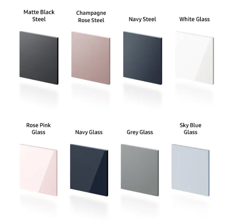 Choose your bespoke refrigerator colors
