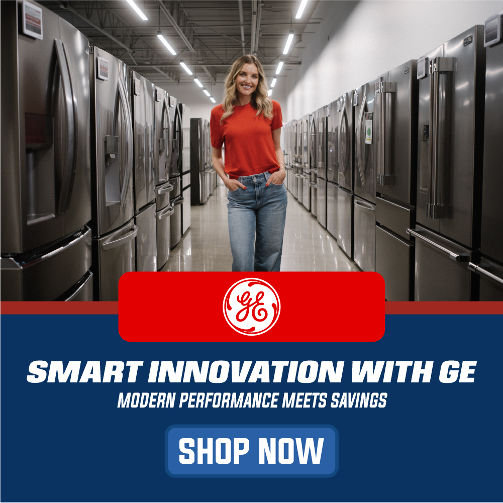 GE Smart Innovation with GE - Modern Performance Meets Savings - shop now