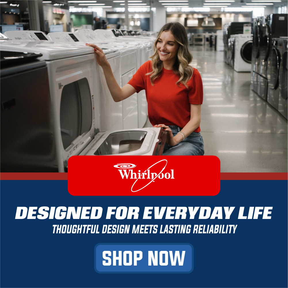 Whirlpool Designed for Everyday Life - Thoughtful Design Meets Lasting Reliability - shop now