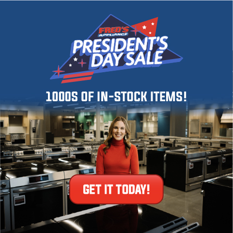 Fred's presidents day sale. 1000s of in-stock items. get it today