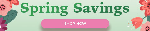 Spring Savings - Shop Now!
