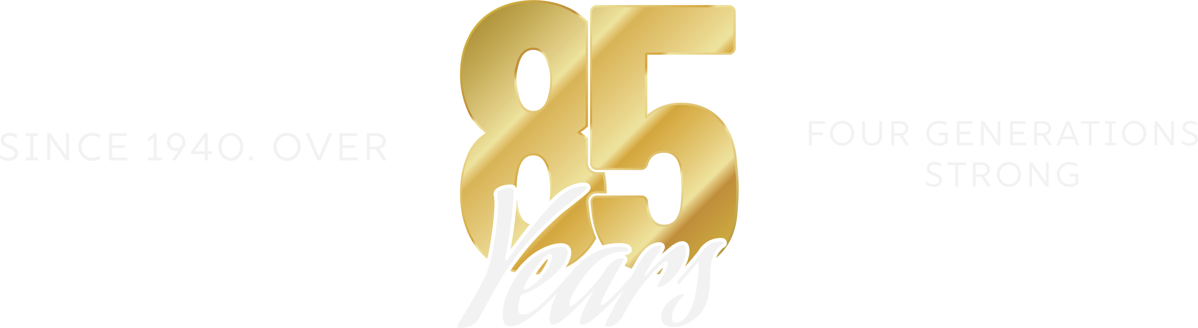 85 Years Badge