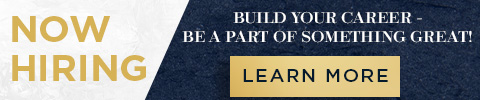 Now Hiring - Build Your Career - Be A Part Of Something Great! - Learn More