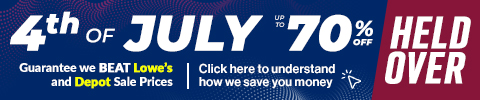 July 4th Sale Held over