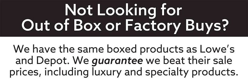 Not Looking for Out of Box or Factory Buys?