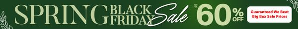 Spring Black Friday Sale Banner