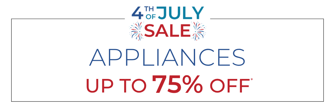 Appliance Sale Heading