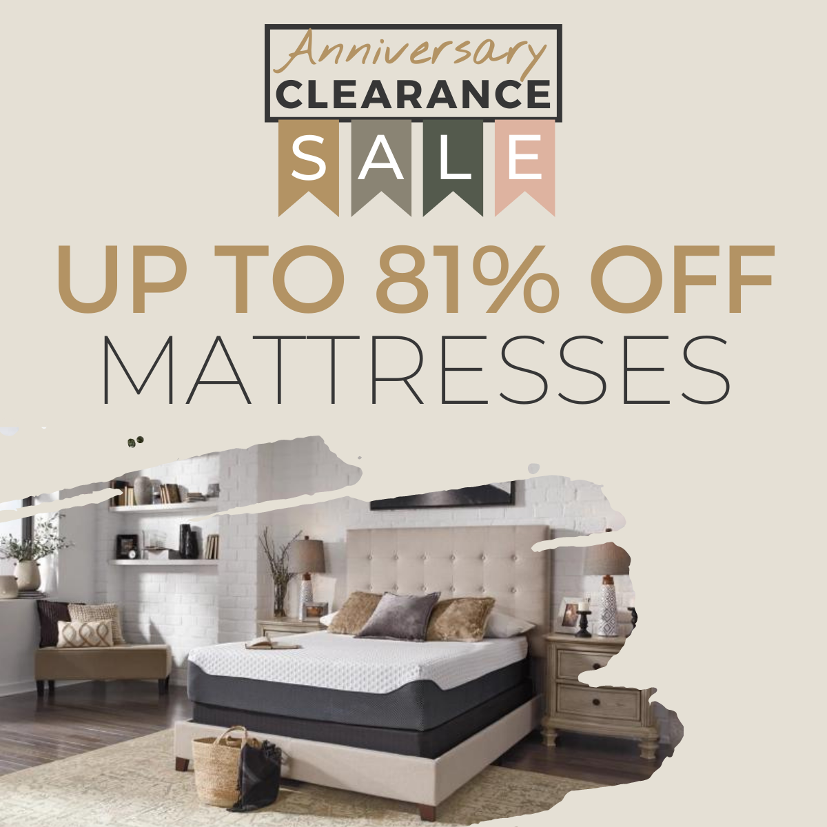 60% off mattresses