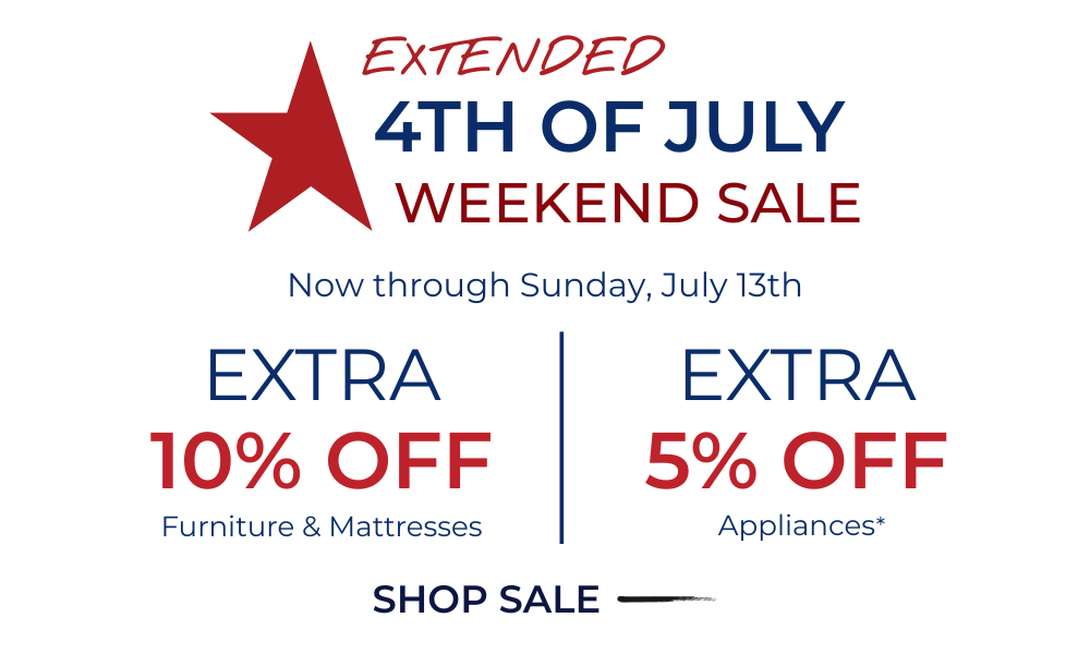 Extended 4th of July Weekend Sale