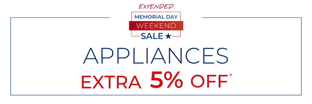 Appliance Sale Heading