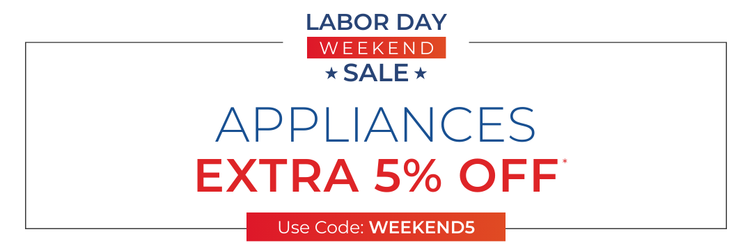 Appliance Sale Heading