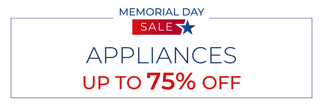 Appliance Sale Heading