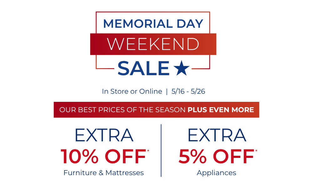 Memorial Day Weekend Sale
