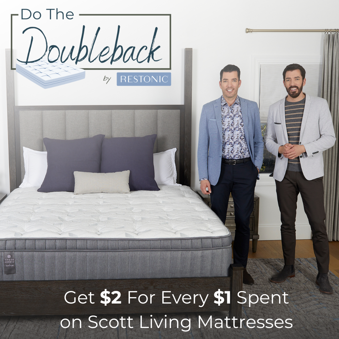Restonic DoubleBack promotion