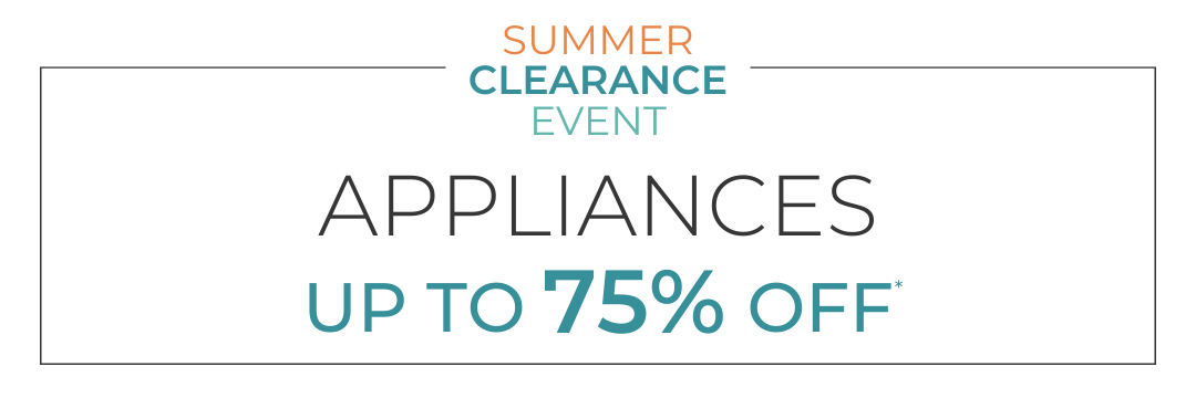 Appliance Sale Heading