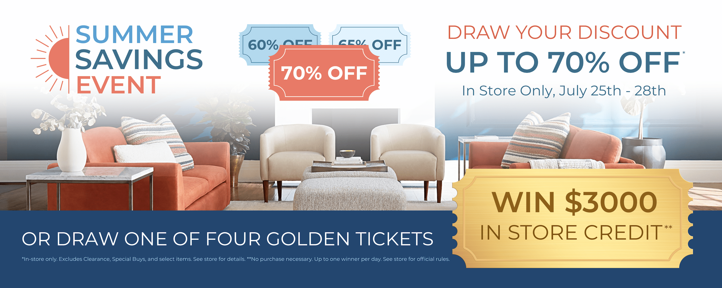 Summer Savings Event
