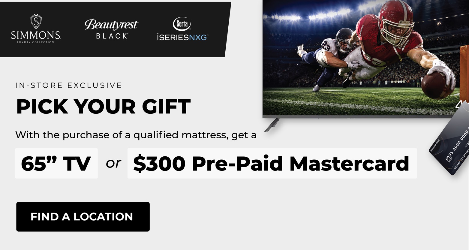 Additional In-Store Rewards Mattress Offer