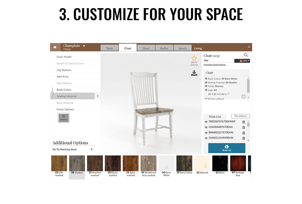 Customize