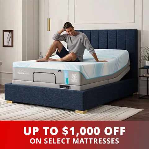 Up to $1,000 on Select Mattresses