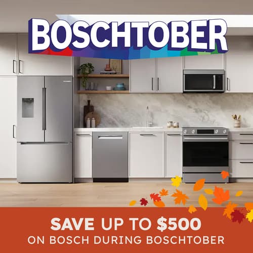 Save up to $500 on Bosch during Boschtober