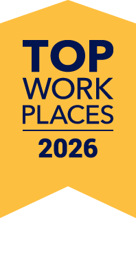 Awarded A Top Workplace 2026