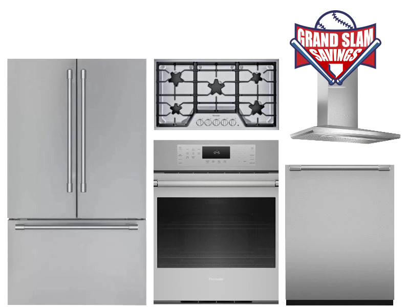 Thermador® 5 Piece Stainless Steel Kitchen Package