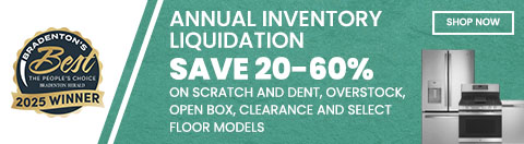 BEST OF THE PEOPLE'S CHOICE BRADENTON HERALD 2025 WINNER! Annual inventory liquidation sale - save 20 - 60% - shop now