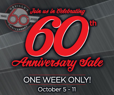 Join us in celebrating 60th anniversary sale - one week only - october 5-11 - shop now