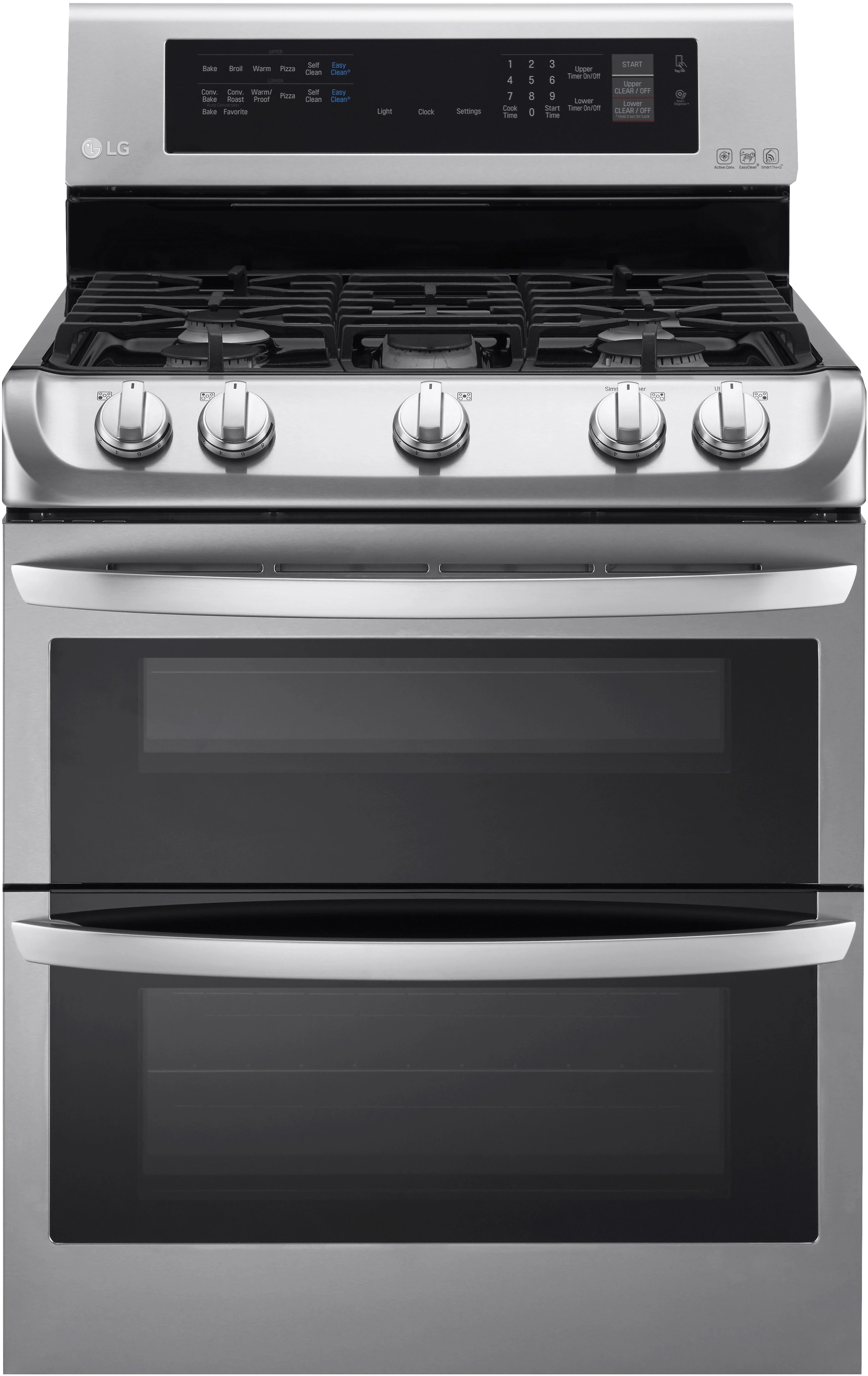 LG 30-in Stainless Steel Freestanding Gas Range