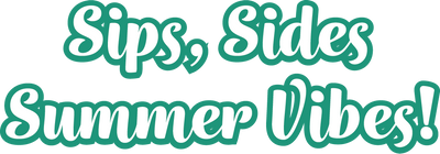 Sips sides and summer vibes logo