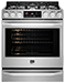LG slide in range