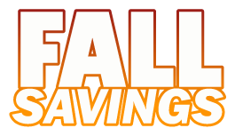 Fall Savings logo