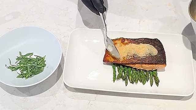 Pan-Seared Salmon with Citrus Beurre Blanc