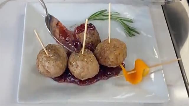 Stuffed Turkey Meatballs