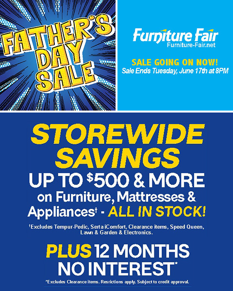 Furniture Fair fathers day Sale
