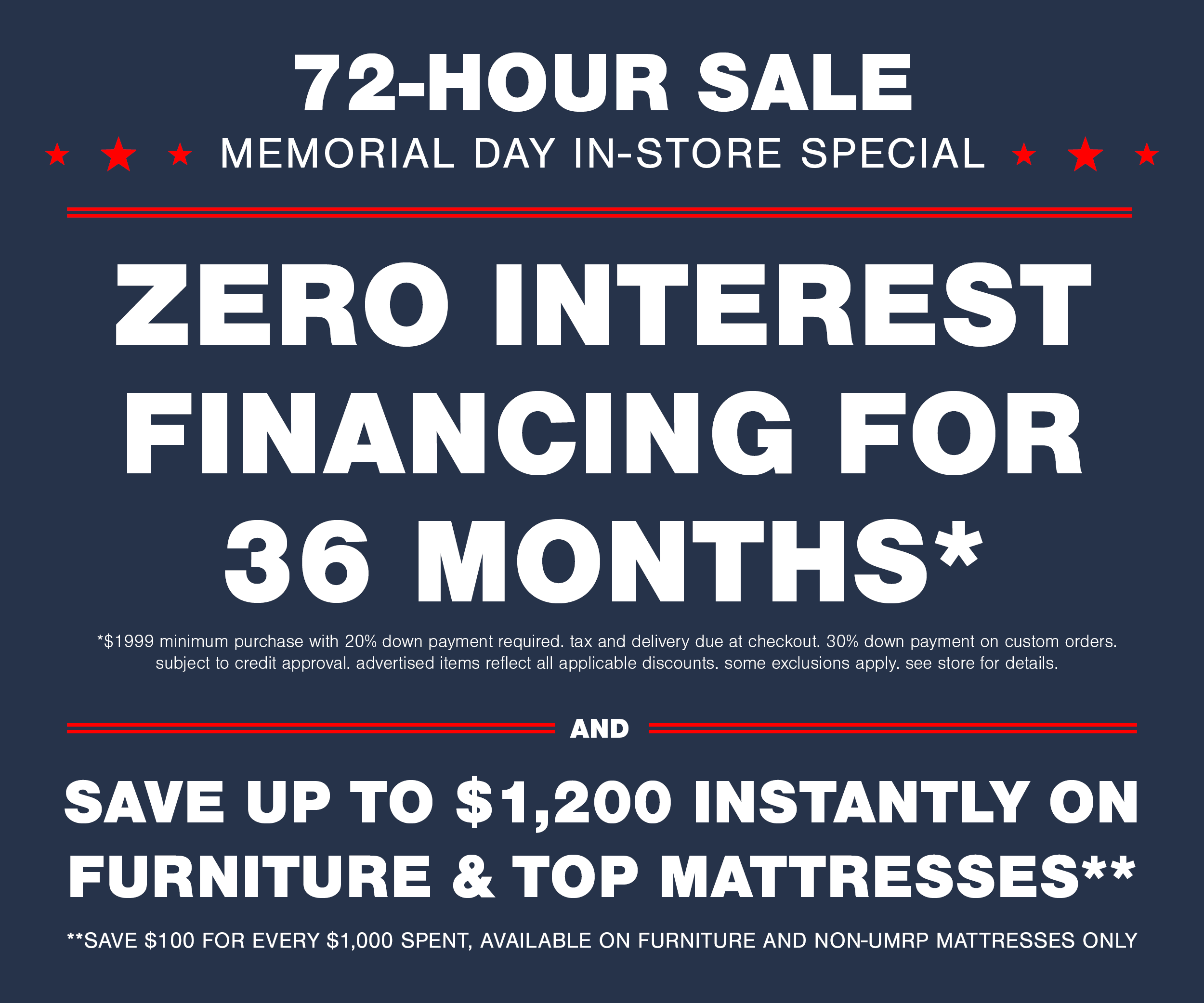 Furniture & ApplianceMart Financing Offer