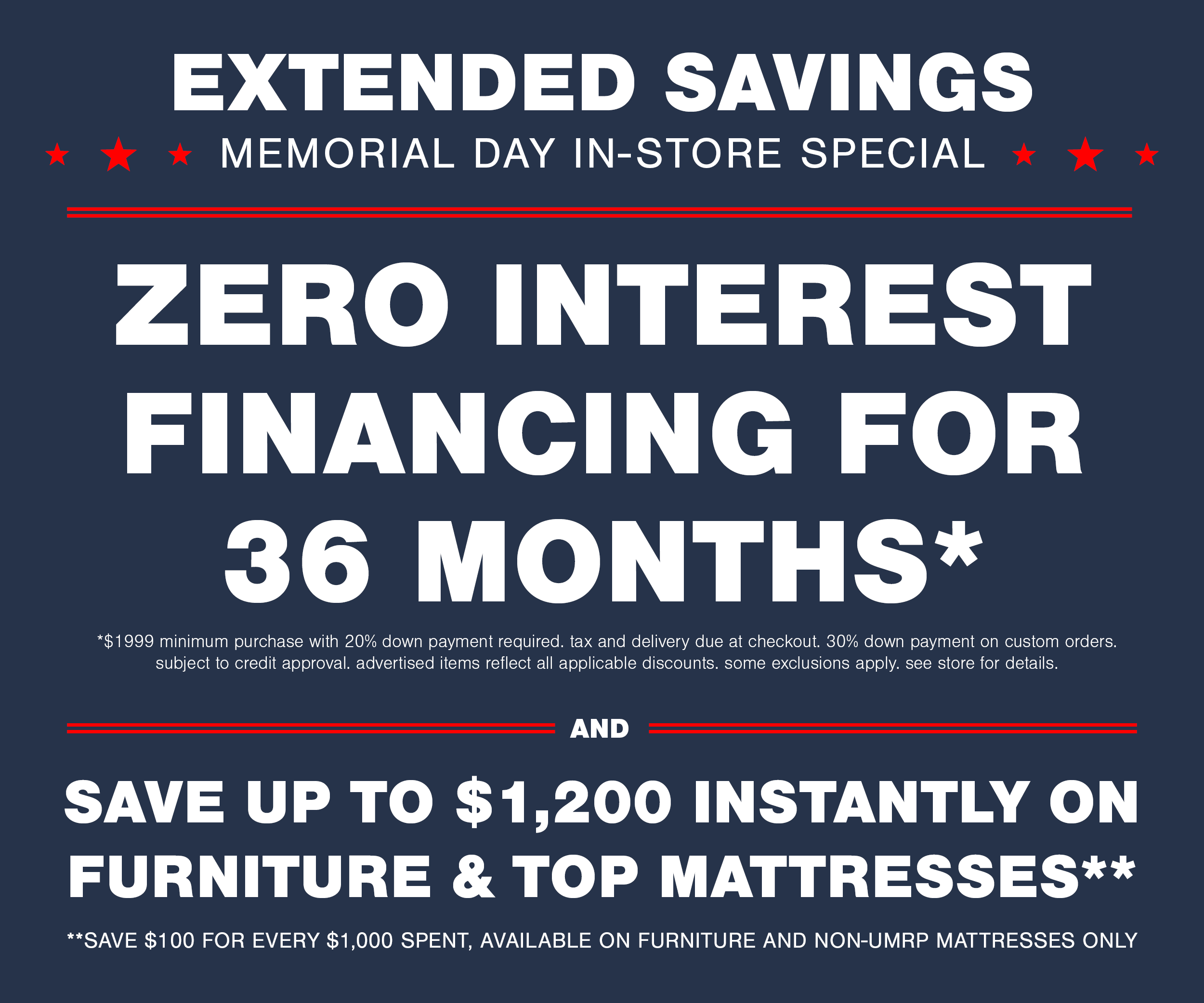 Furniture & ApplianceMart Financing Offer