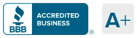 Better Business Bureau Accredited Business A+