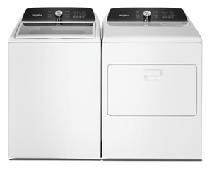 Whirlpool® 4.5 Cu. Ft. White Top Load Washer and 7.0 Cu. Ft. Electric Dryer