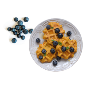 blueberry waffles
