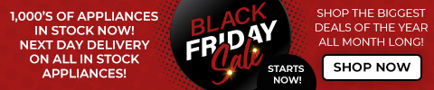 Black Friday Sale - 1,000’S OF APPLIANCES IN STOCK NOW! Next Day Delivery On ALL In Stock Appliances! - shop now