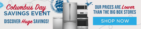 Columbus Day Savings Event - Our Prices Are Lower Than The Big Box Stores!