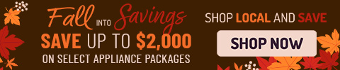 Fall Into Savings - Save Up To $2,000 On Select Appliance Packages